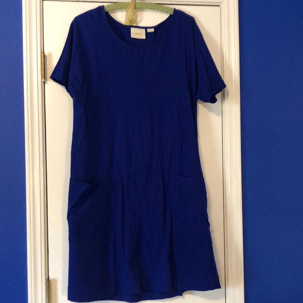 Maeve blue swing dress